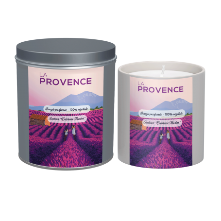 Bougie parfumée de la Provence