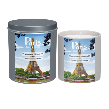 Bougie parfumée de Paris