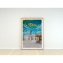 Affiche de Poitiers - 50x70 cm