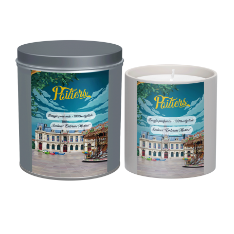 Bougie parfumée de Poitiers