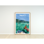 Affiche de Annecy lac - 50x70 cm