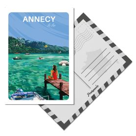 Cartes Postales Annecy lac