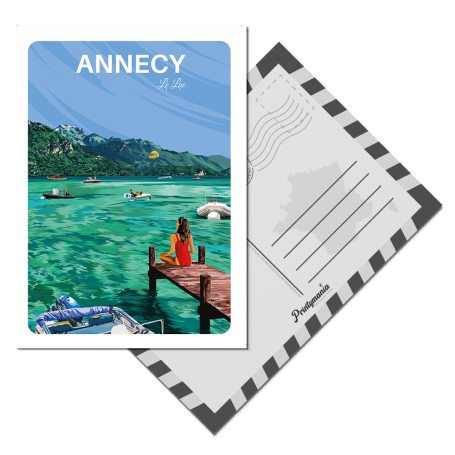 Cartes Postales Annecy lac