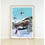 Affiche de Courchevel - 30x40 cm