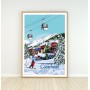 Affiche de Courchevel - 50x70 cm