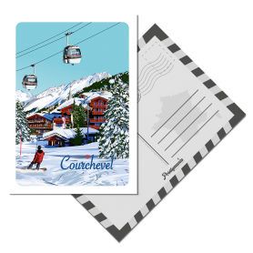 Cartes Postales de Courchevel