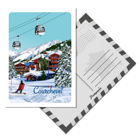 Cartes Postales de Courchevel