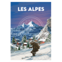 Affiche des Alpes - 30x40 cm