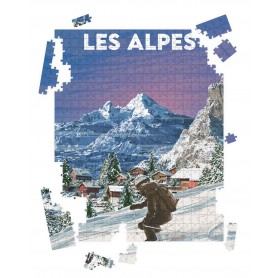 Puzzle des Alpes