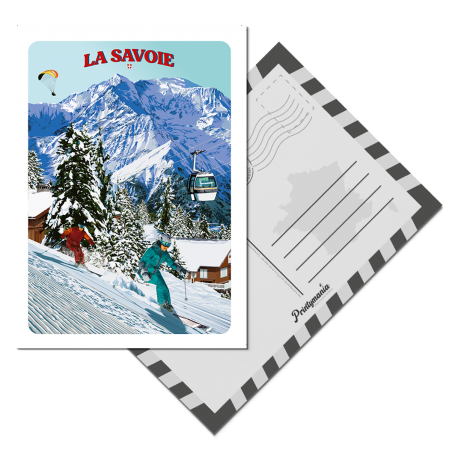 Carte Postale de la Savoie
