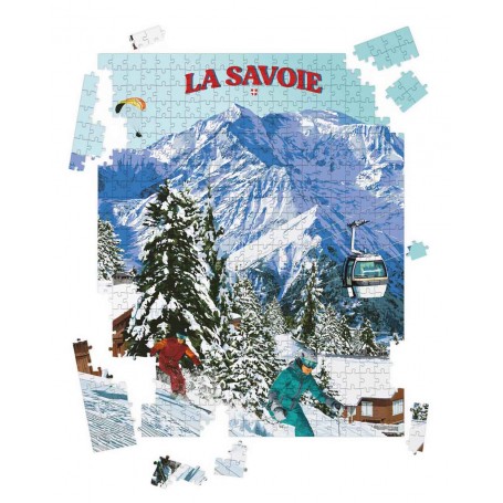 Puzzle de la Savoie