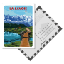 Carte Postale de la Savoie en été