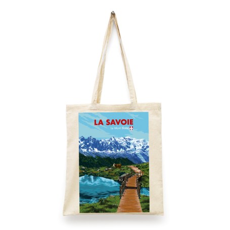 Tote bag de la Savoie en été