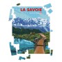 Puzzle de la Savoie en été