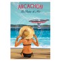 Affiche d'Arcachon - Les Bains de Mer - 30x40 cm