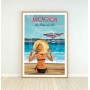 Affiche d'Arcachon - Les Bains de Mer - 30x40 cm