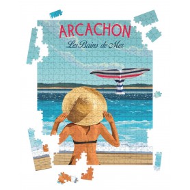 Puzzle d'Arcachon - Les Bains de Mer