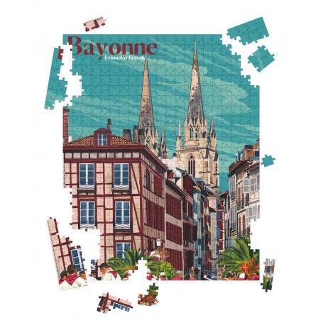 Puzzle de Bayonne en fête