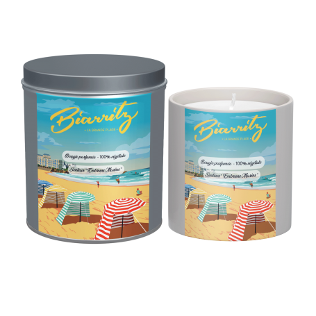 Bougie parfumée de Biarritz