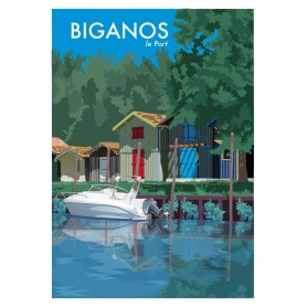 Affiche de Biganos - 30x40 cm
