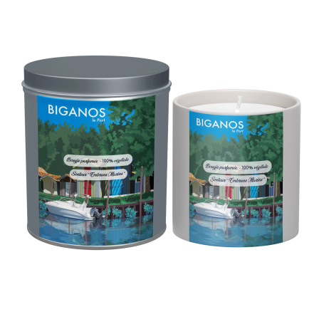 Bougie parfumée de Biganos
