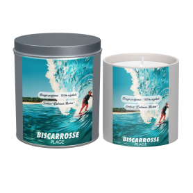 Bougie parfumée de Biscarrosse plage