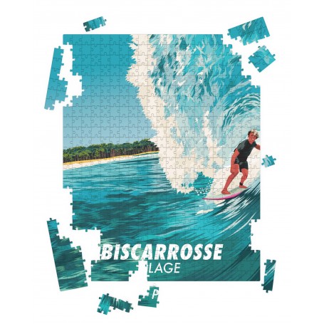 Puzzle de Biscarrosse plage