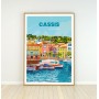 Affiche de Cassis - 30x40 cm