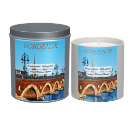 Bougie parfumée de Bordeaux - Le Pont de Pierre