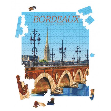 Puzzle de Bordeaux - Le Pont de Pierre