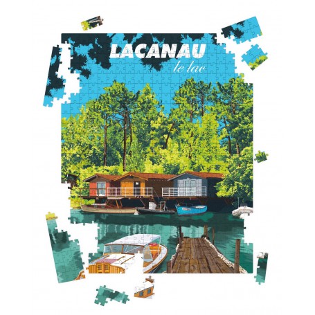 Puzzle de Lacanau lac
