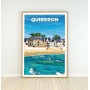 Affiche de Quiberon 30x40 cm