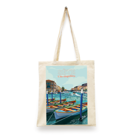 Tote bag de Sète - Le canal
