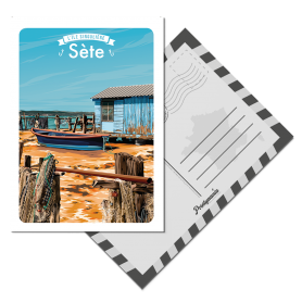 Carte Postale de Sète - La cabane