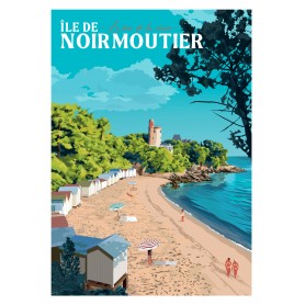 Affiche de Noirmoutier - 30x40 cm