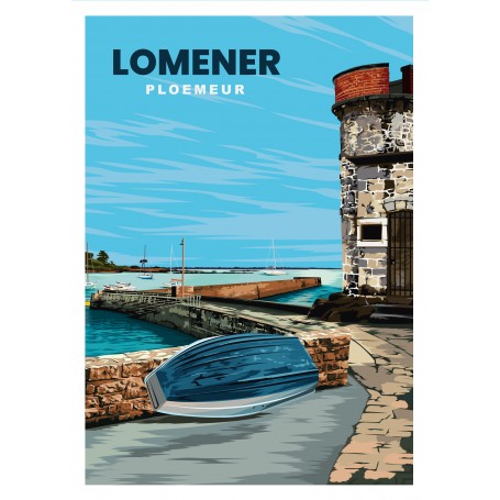 Affiche de Lomener - 50x70 cm