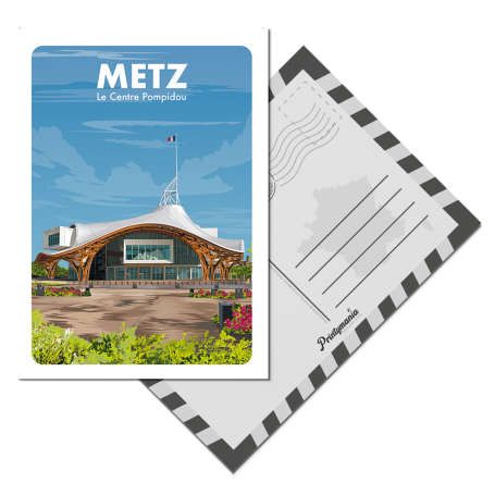 Cartes Postales de Metz Pompidou