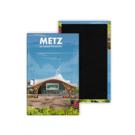 Magnet de Metz Pompidou