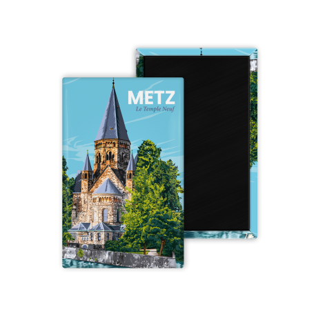 Magnet de Metz Temple Neuf