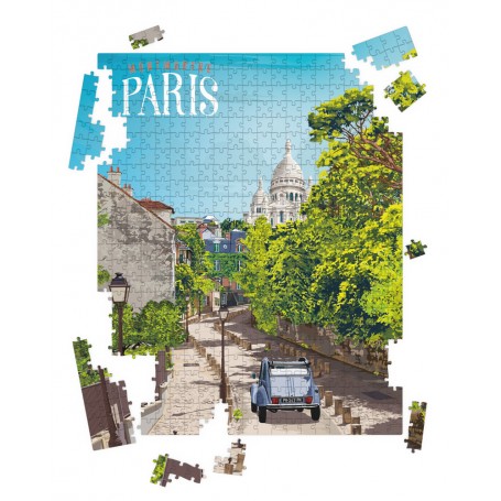 Puzzle de Paris - Montmartre