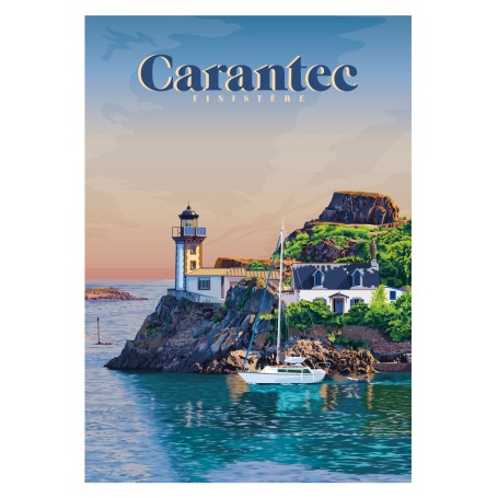 Affiche de Carantec - 30x40 cm