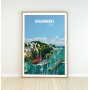 Affiche de Douarnenez - 30x40 cm