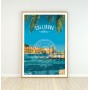 Affiche de Collioure - 30x40 cm