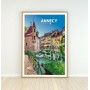 Affiche de Annecy - 30x40 cm