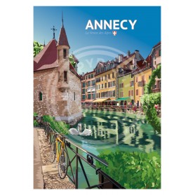 Affiche de Annecy - 30x40 cm