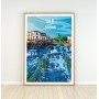 Affiche Isle sur la Sorgue - 30x40 cm