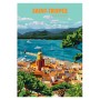 Affiche St-Tropez - 50x70 cm