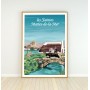 Affiche Les Saintes Maries de la mer - 50x70 cm