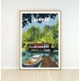 Affiche Lac de Lacanau - 50x70 cm