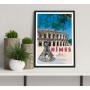 Affiche de Nîmes - 50x70 cm